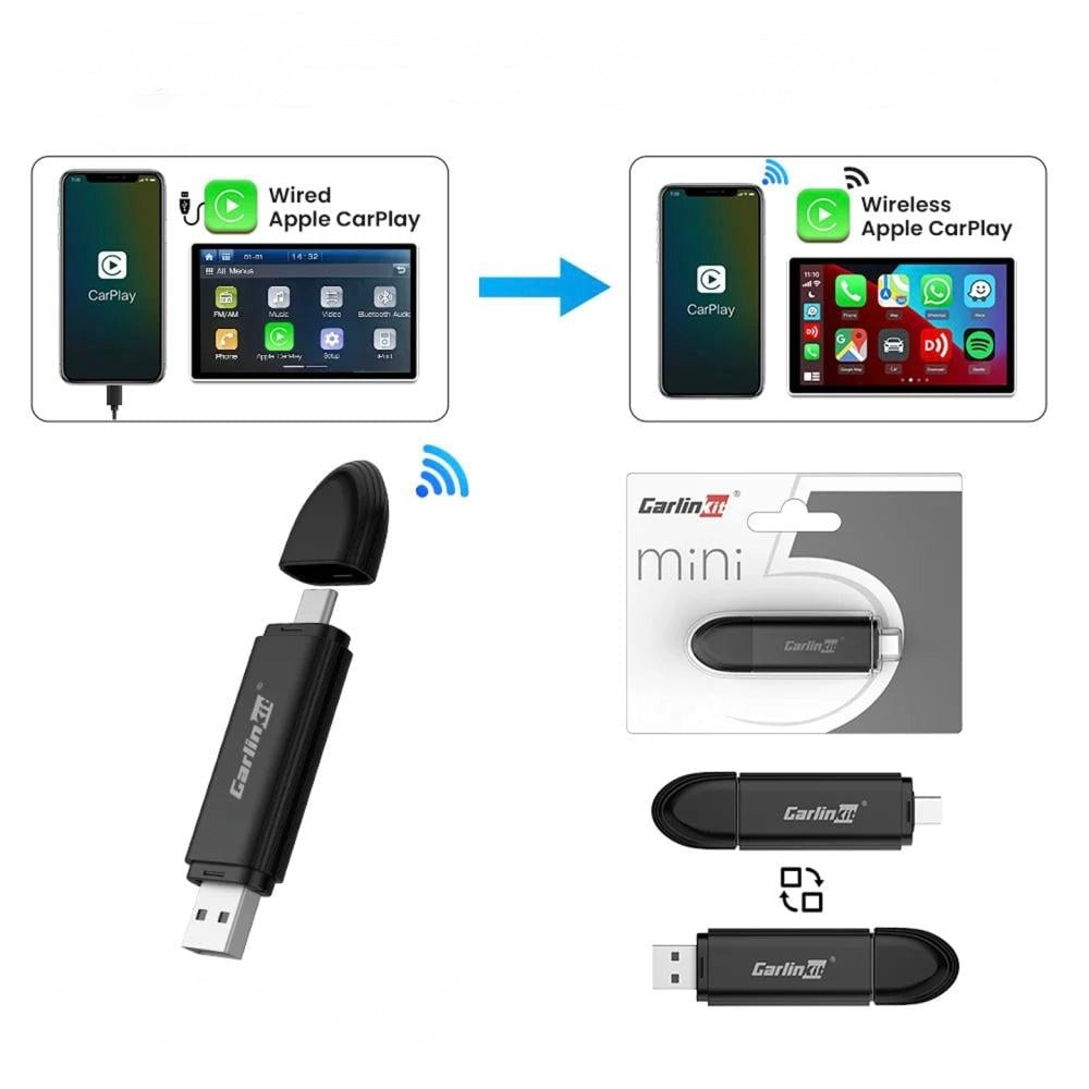 CarlinKit Adaptateur Mini SE