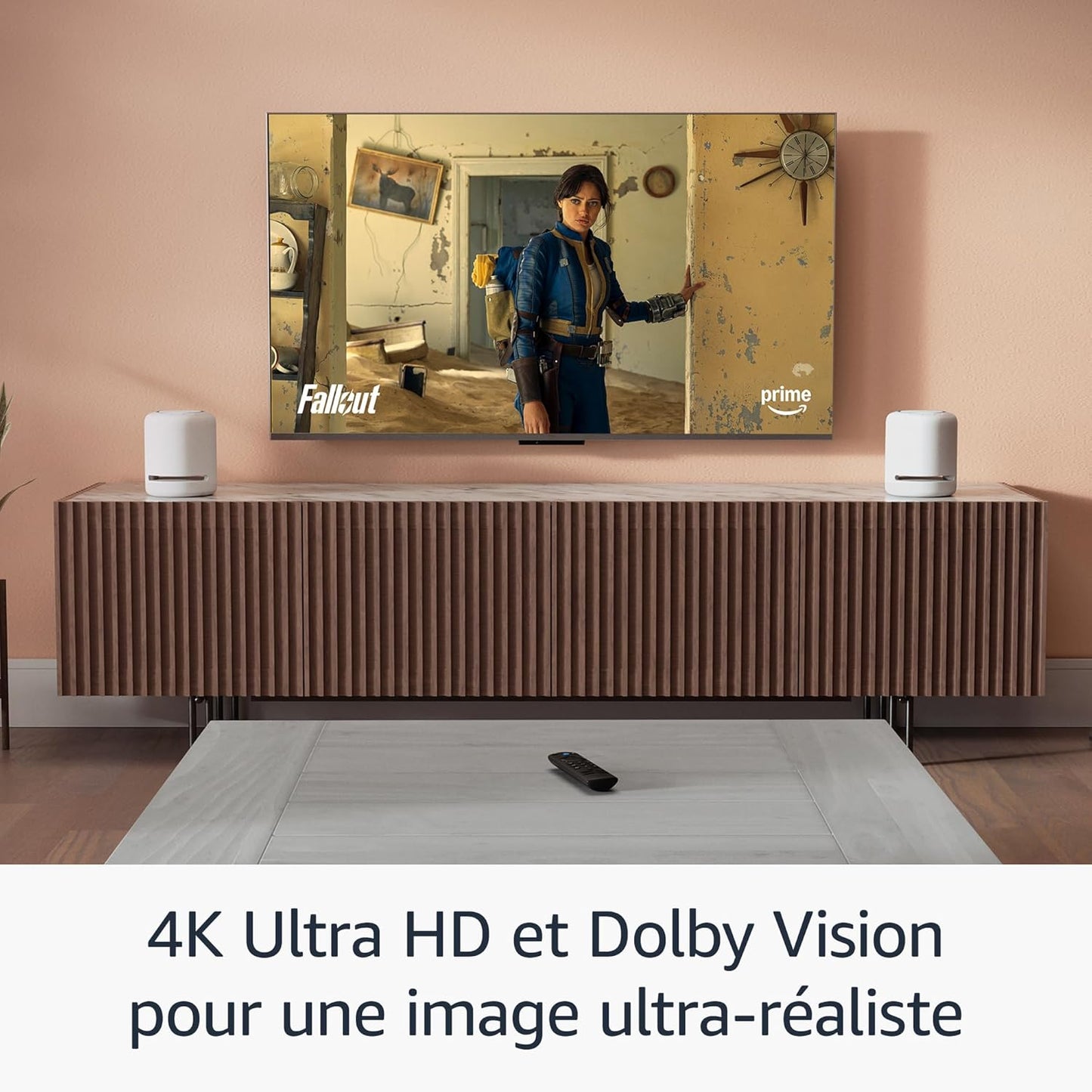 Amazon Fire TV Stick 4K Plus, avec prise en charge du Wi-Fi 6 et des technologies Dolby Vision/Atmos et HDR10+