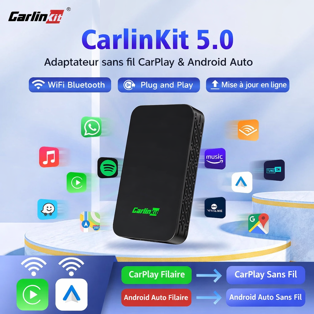CarlinKit Adaptateur 2air
