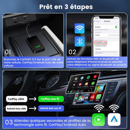 CarlinKit Adaptateur 2air
