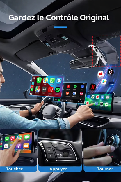 CarlinKit Android 13 TV Box Avec Enregistreur Intégré Netflix IPTV